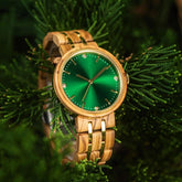 Wooden Watches For Women Natural Olivewood – QUEEN - wowat.cowowat