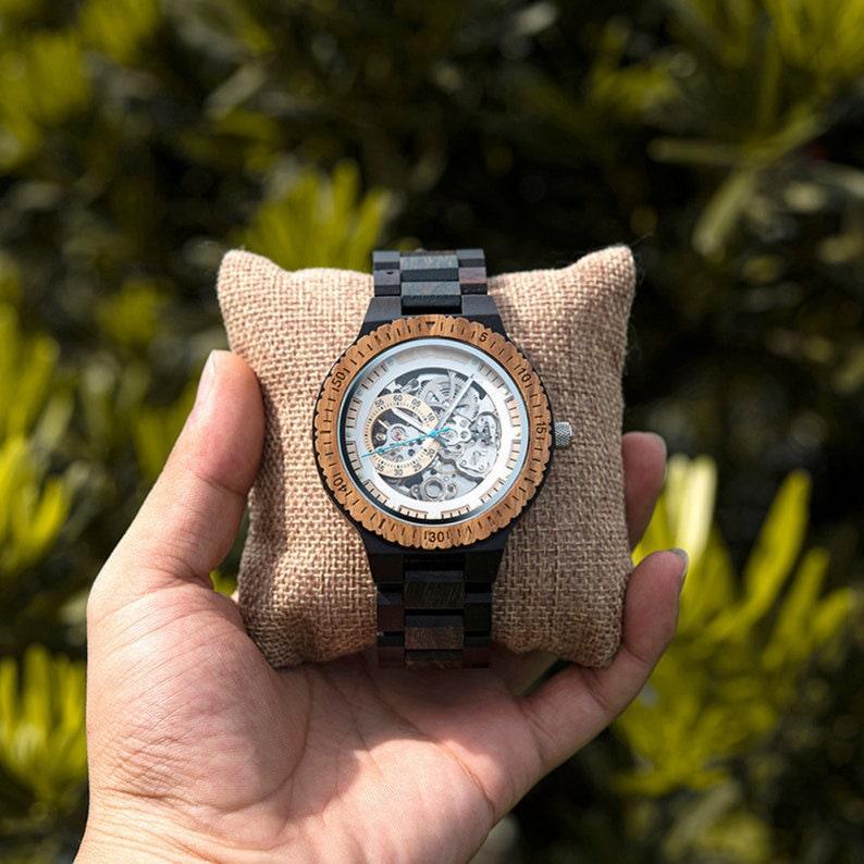 Best Automatic Mechanical Wood Watches for Men - wowat.cowowat