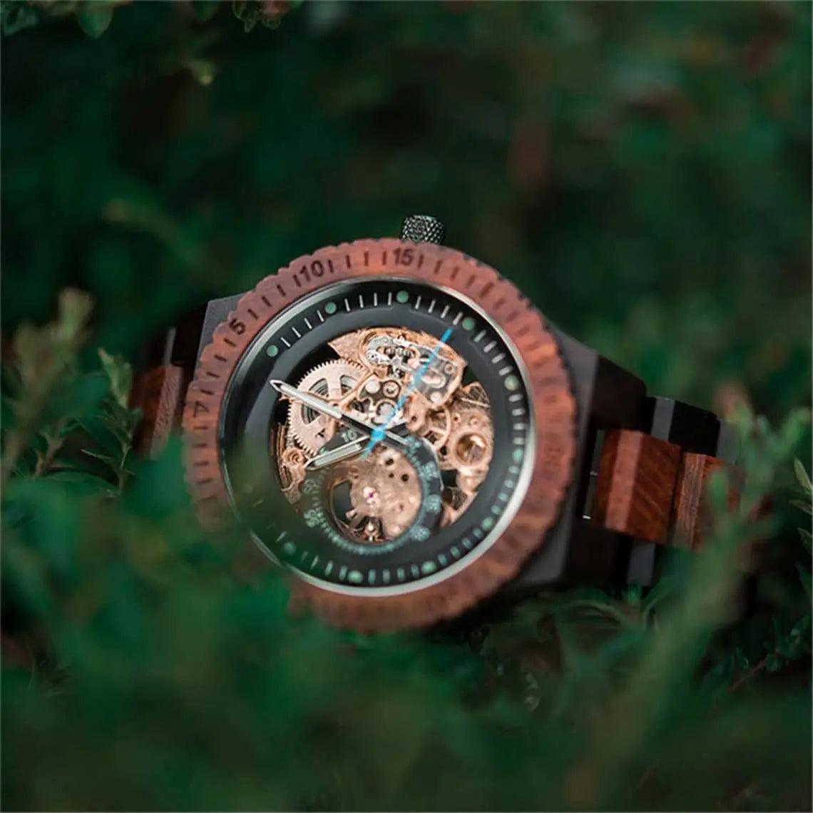 Best Automatic Mechanical Wood Watches for Men - wowat.cowowat