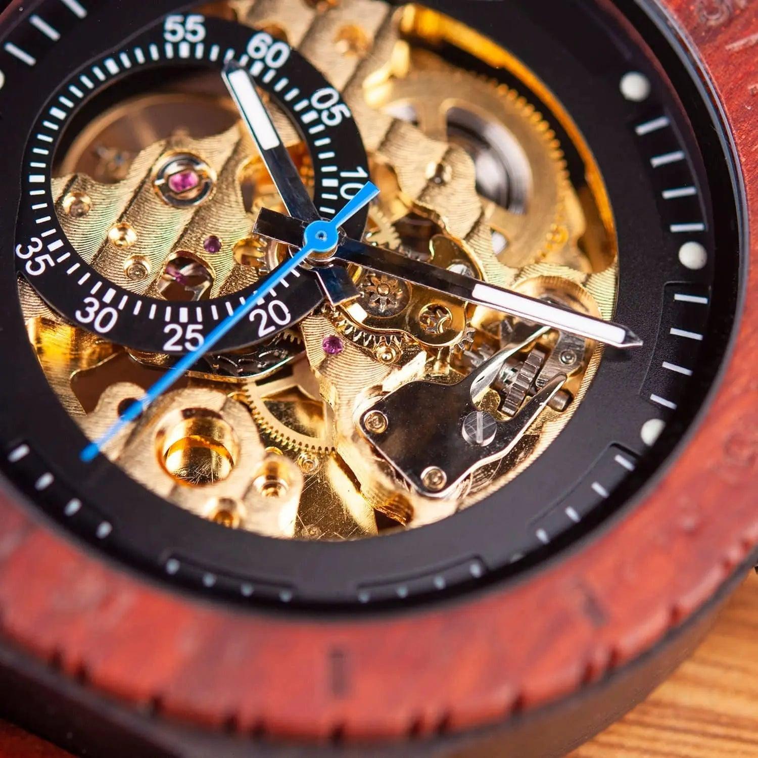 Best Automatic Mechanical Wood Watches for Men - wowat.cowowat
