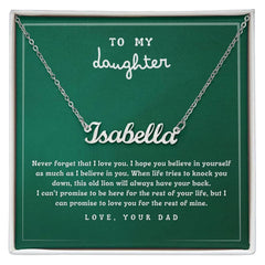 Custom Name Necklace - wowat.cowowat