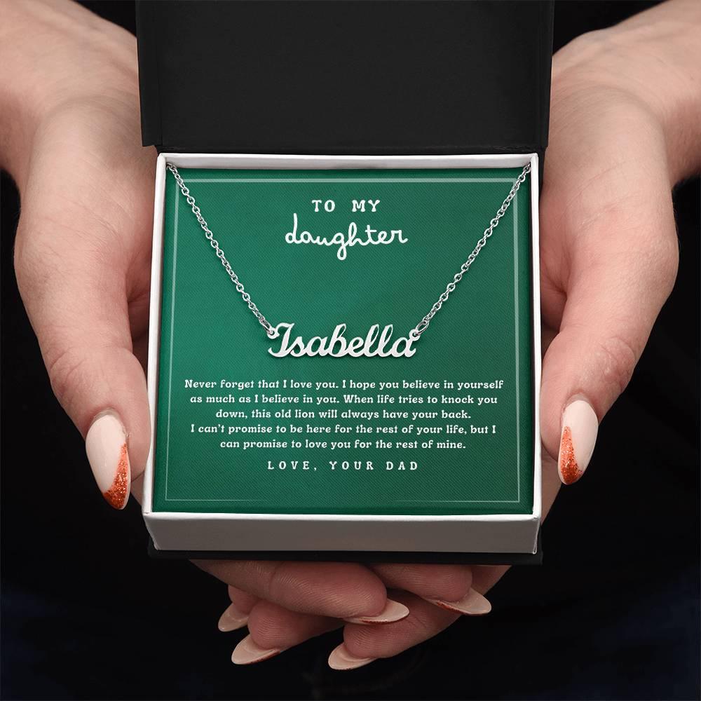 Custom Name Necklace - wowat.cowowat