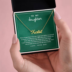 Custom Name Necklace - wowat.cowowat