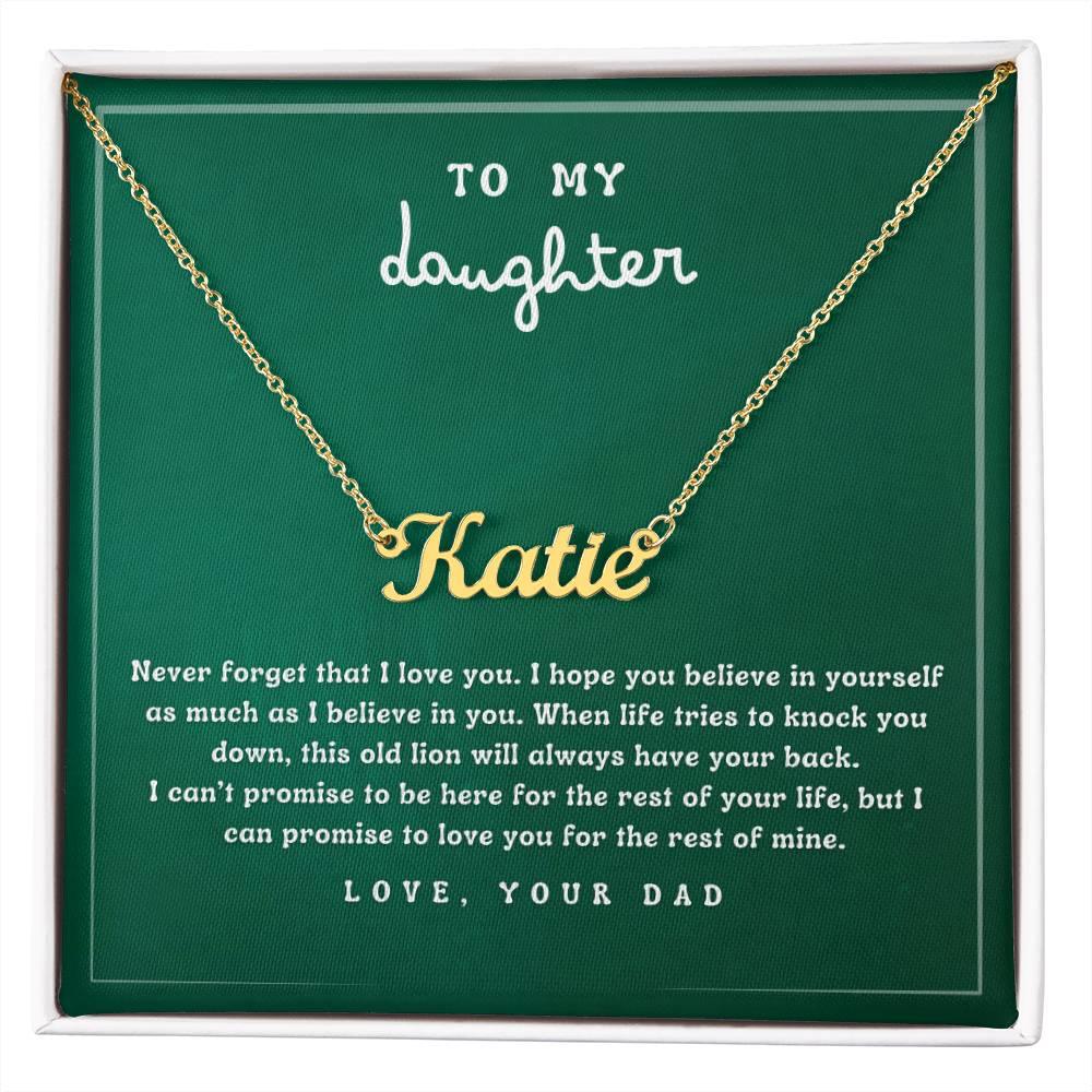 Custom Name Necklace - wowat.cowowat