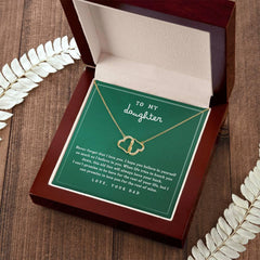 Everlasting Love Necklace to my Daughter - wowat.cowowat