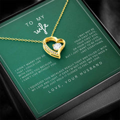 Forever Love Necklace To my Wife - wowat.cowowat