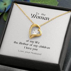 Forever Love Necklace to the Women of My Life - wowat.cowowat