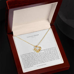 Love knot Necklace Forever Friend - wowat.cowowat