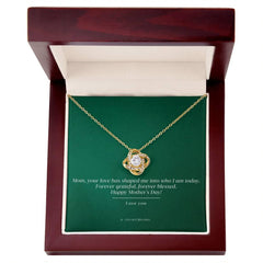 Love knot Necklace To my Mom - wowat.cowowat