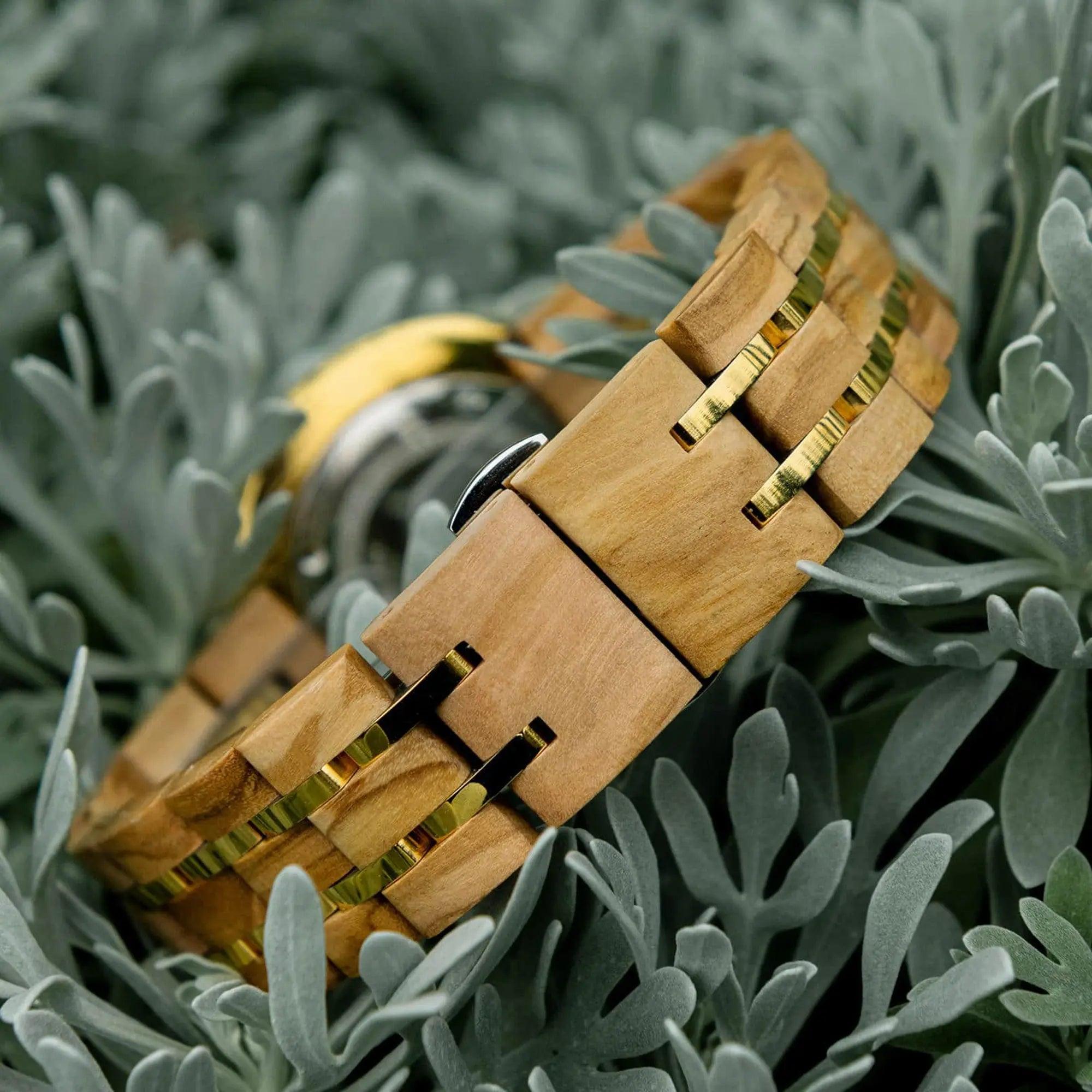 VICTORIA - Olivewood Silver 30MM - wowat.cowowat