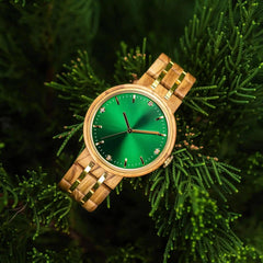 Wooden Watches For Women Natural Olivewood – QUEEN - wowat.cowowat