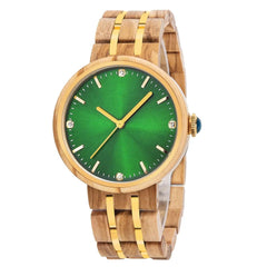 Wooden Watches For Women Natural Olivewood – QUEEN - wowat.cowowat